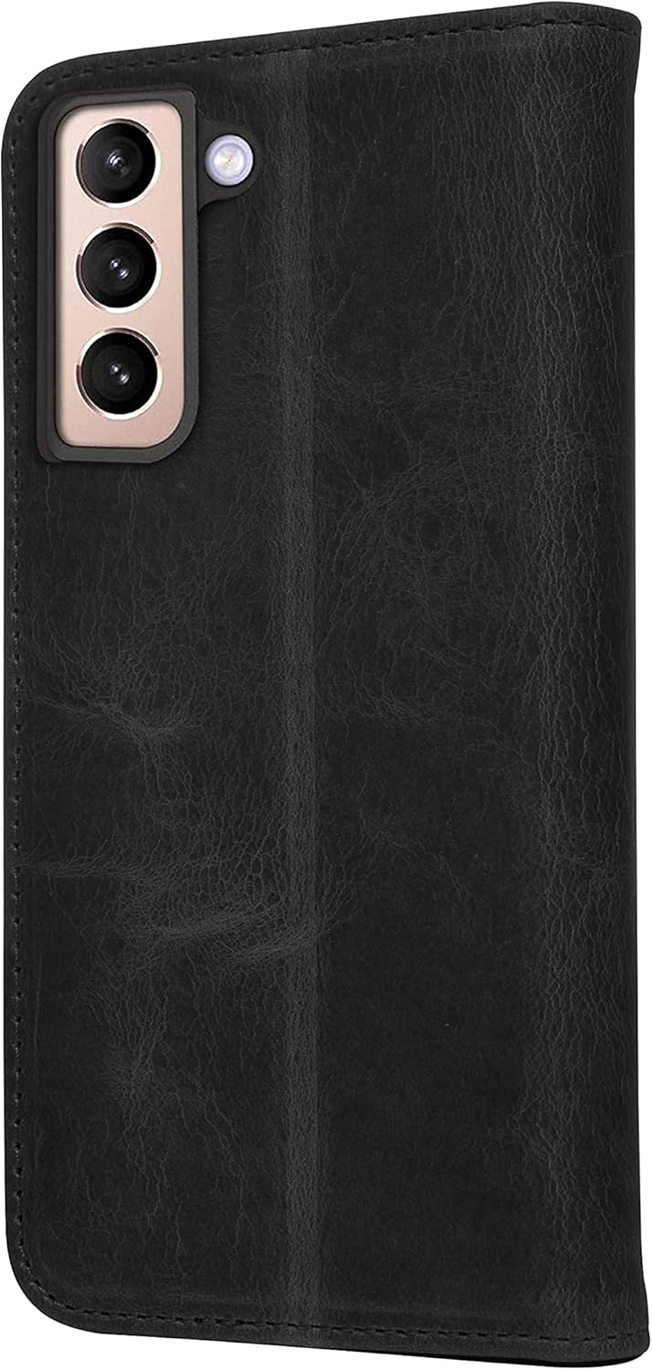 Porter Riley - Lederhülle für Samsung Galaxy S22. Premium Echtleder Standhülle/Cover/Brieftasche (Pu