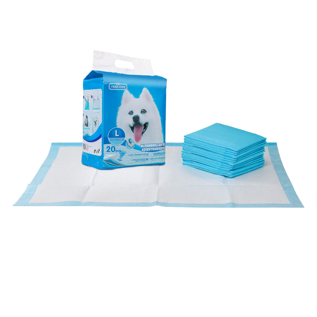 Nobleza -120 x Ultra saugfähige Hunde Trainingsunterlagen Welpenunterlage Welpen Toilettenmatte, 60