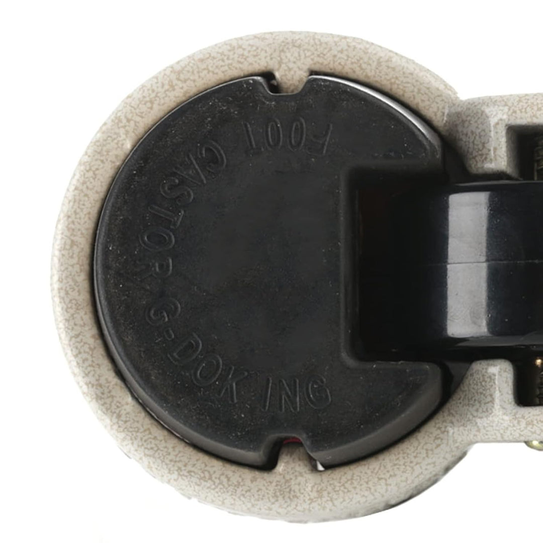 FTVOGUE 4 Stück GD-40S Lenkrollen aus Nylon, für Möbel, Tisch, Rollen, Werkbank, Garage