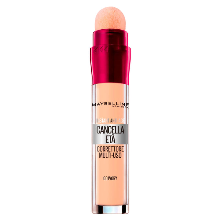 Maybelline New York - Concealer flüssig – Instant Anti-Aging – Tönung: Elfenbein (00) - 6,8 ml