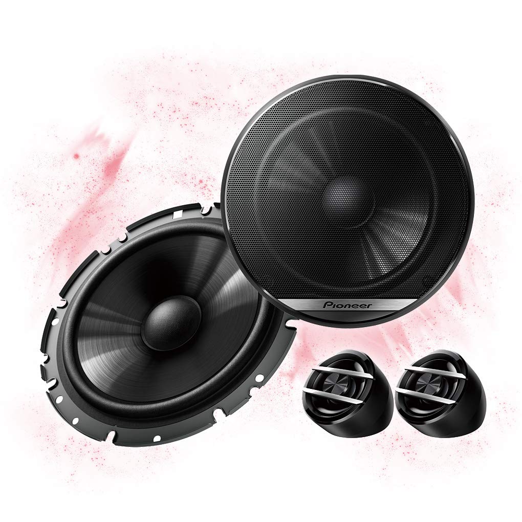 Mediadox Front/Heck 16,5cm/165mm 2-Wege Kompo Auto Lautsprecher/Boxen/Speaker Set von Pioneer (TS-G1