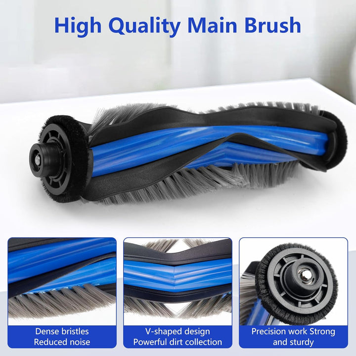 16 Stück Ersatz-Zubehör-Set für Ecovacs Deebot T50 Max/T50 Pro/T50 Omni/T50 Pro Omni Staubsauger, Ha