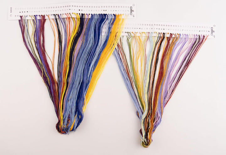 Thea Gouverneur Stiefmütterchen Aida Schwarz Kreuzstich Set, Kreuzstich Set Vorgedruckt, 18 count, 3