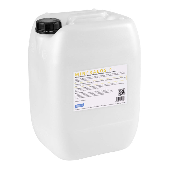 MINERALOS 4 Dosierlösung 20 Liter (Alternative zu BWT Mineralstoff Cillit Quantophos F4 / Impulsan H