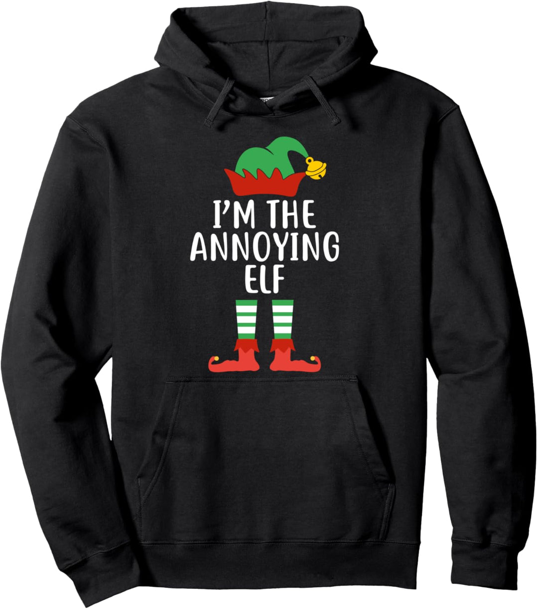 Elfen Geschenk Weihnachten Pullover Hoodie