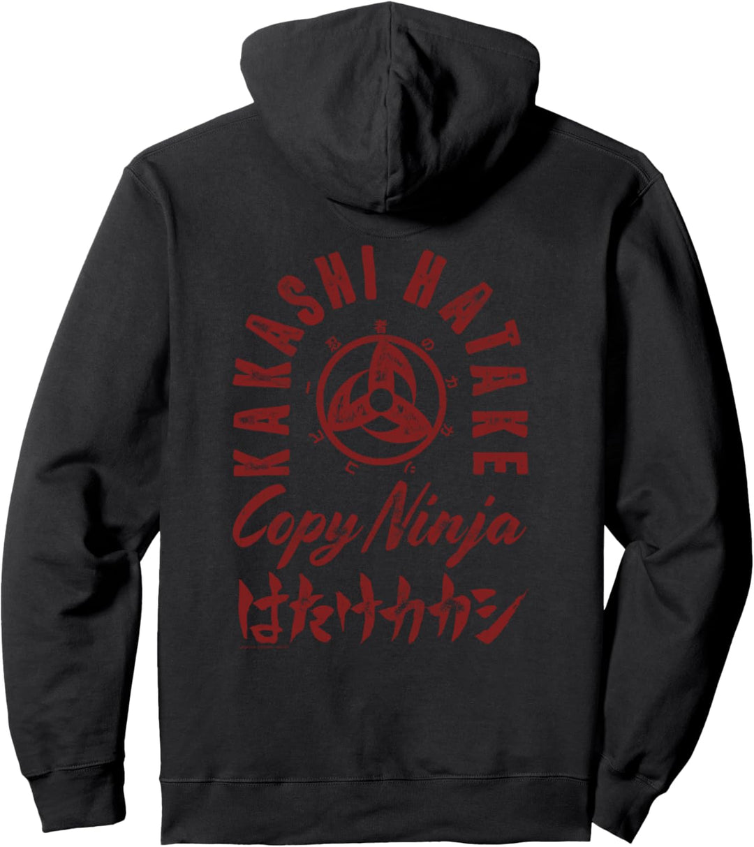 Naruto Shippuden Kakashi Hatake Hero of the Sharingan Pullover Hoodie