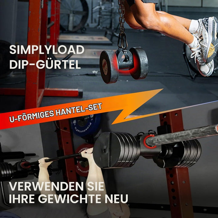 Breite U-Stange, Reihengriff, Landminen-Befestigung für Langhantel, T-Form Griffaufsatz U-Clips, Fit