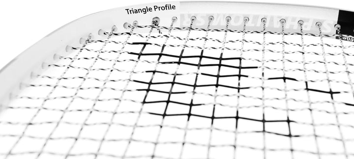 Speedminton® Racket Phantom, Weiss/Schwarz/Silber