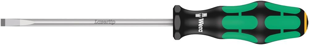Wera 334/6 Rack Schraubendrehersatz Kraftform Plus Lasertip + Rack, 6-teilig, 05105650001 Single 334