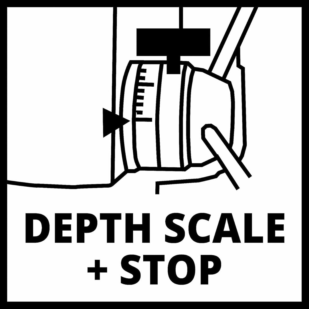 Einhell Säulenbohrmaschine TC-BD 500 (500 W, bis 2410 min-1, 9 Stufen, max. Bohrtiefe 50 mm, einstel