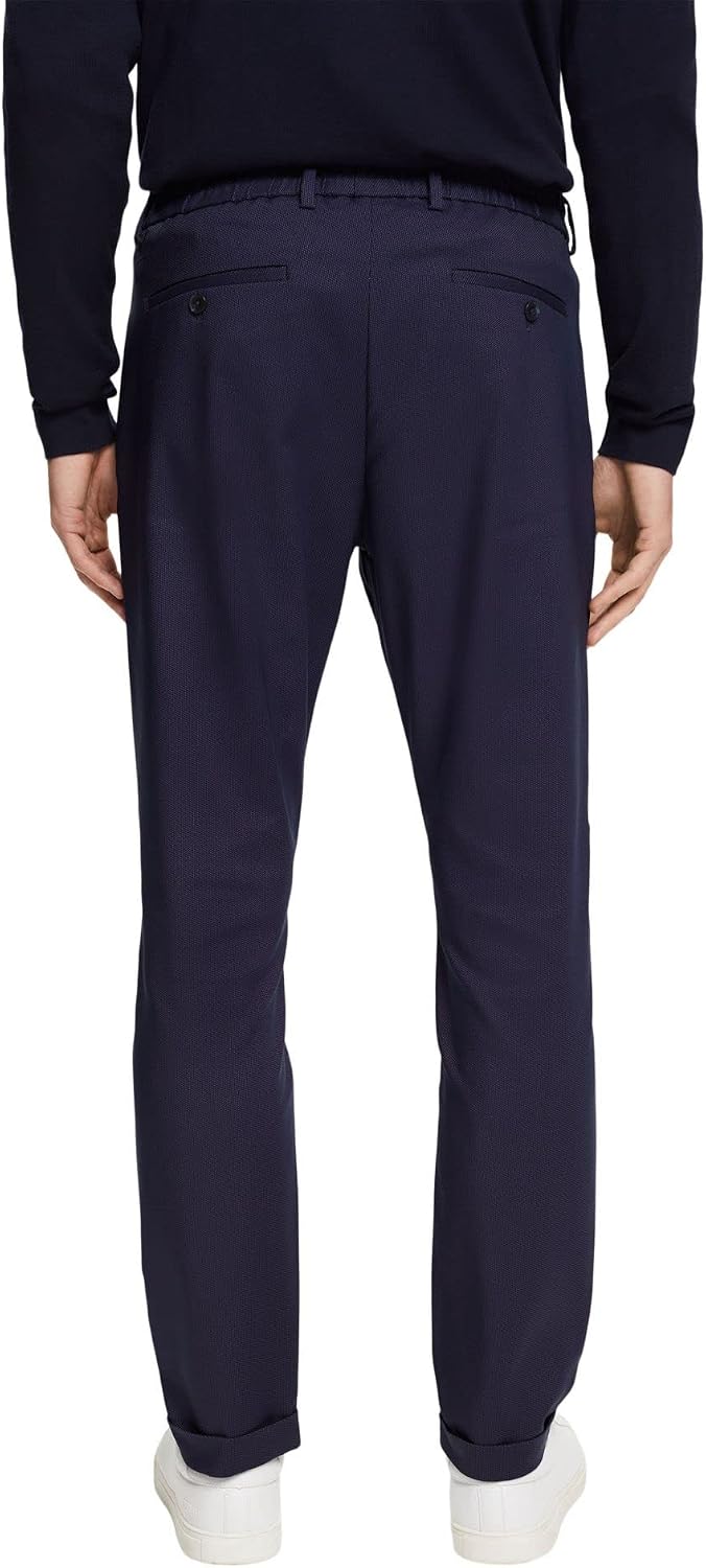 ESPRIT Herren Anzughose 56 409/Dark Blue 5, 56 409/Dark Blue 5