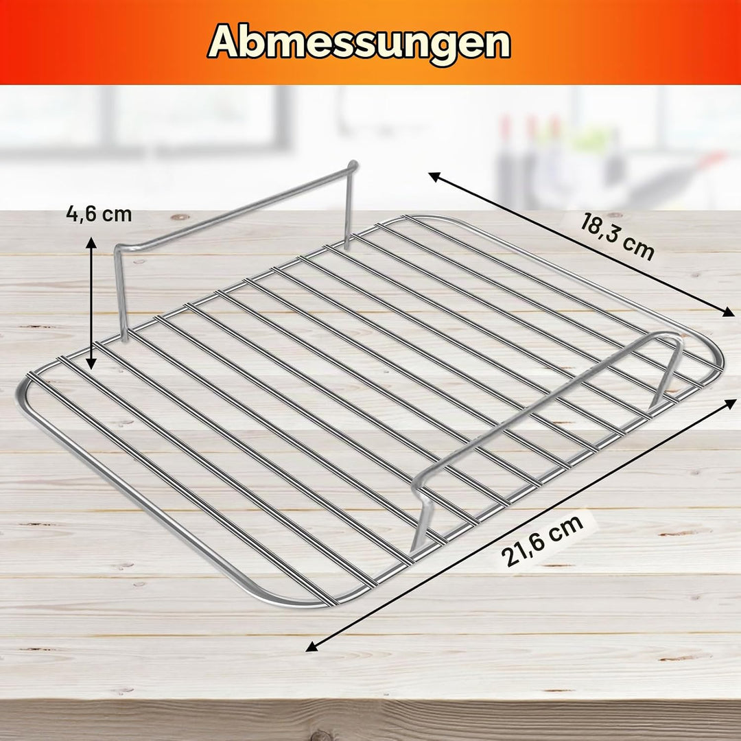 GCQ Luftfritteuse-Drahtrost für Ninja SL401 DoubleStack XL Luftfritteuse, Ersatzteil 8,5&