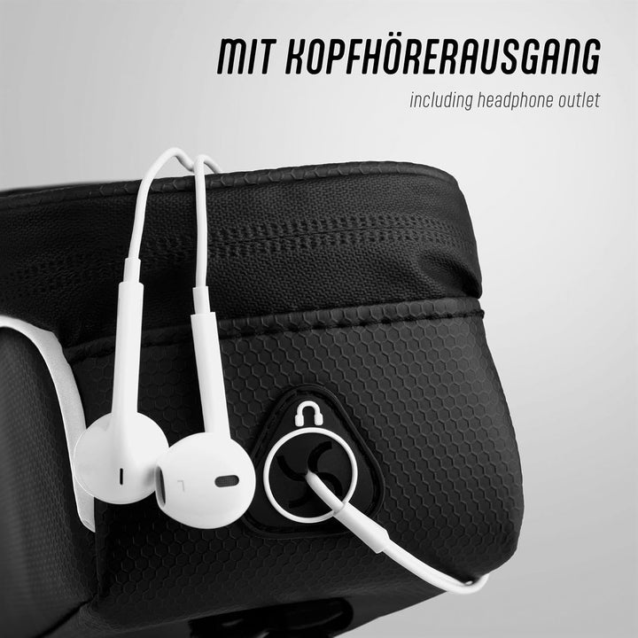 ONEFLOW Premium Handyhalterung Fahrrad Rahmentasche Wasserdicht für Huawei P Reihe | Handyhalter Fah