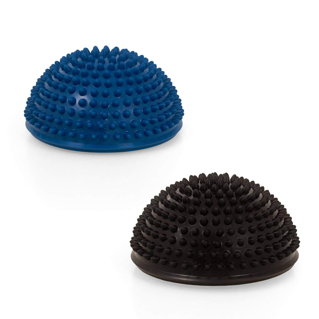 AFH Webshop Therapie Balance Igel Premium Soft | Blaue Variante ca. Ø 16 cm | 2er Set´s Dunkelblau +