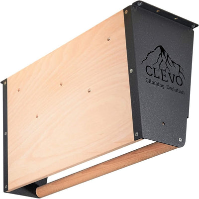 Clevo Kletterboard Deckenbefestigung Hangboard, Trainingsboard für Boulder Training zu Hause, Befest
