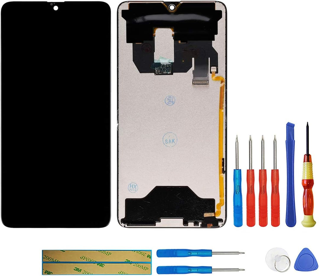 swark TFT LCD Display Kompatibel mit Huawei Mate 20 (Nicht Lite) (Schwarz Ohne Rahmen) Touchscreen +