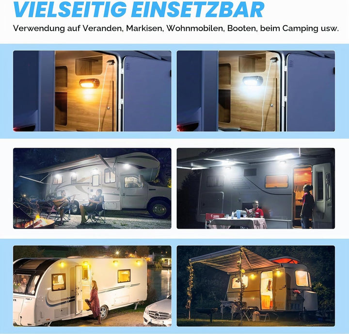 SUPAREE LED Wohnmobil Beleuchtung 12v aussen LED Wohnmobil Beleuchtung 12v 12 Volt Beleuchtung für W