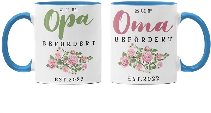 Trendation - Ihr werdet Oma und Opa 2022 Geschenke Schwangerschaft Verkünden Überraschung Baby Du Wi