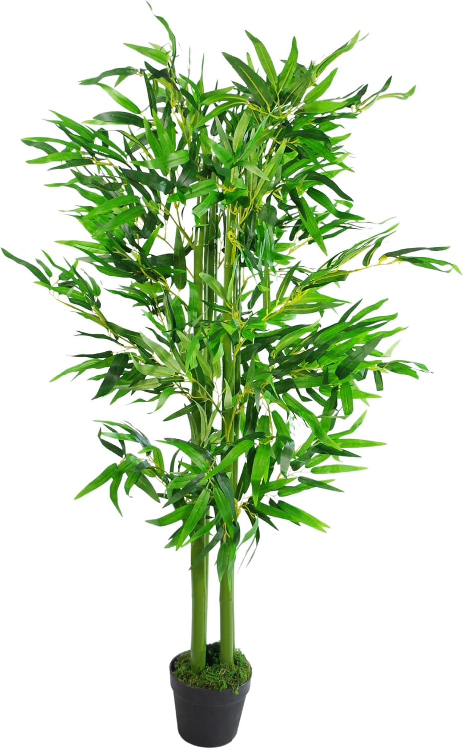 Leaf Bamboo Design UK Künstliche Bambuspflanzen/Bäume, Naturbraun Naturbraun 150 cm, Naturbraun 150