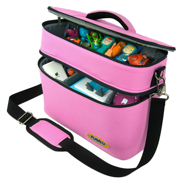 XL Tasche kompatibel mit Toniebox & Toniebox 2 – Grosse Transporttasche für bis zu 40 Tonies, Kopfhö