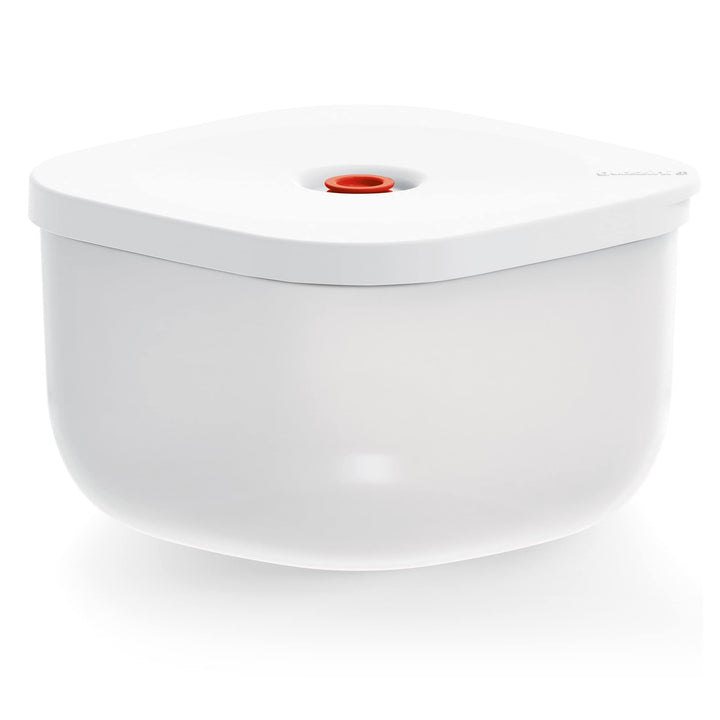 Guzzini - Kitchen Active Design, SAVE IT Vakuumbehälter Hoch (L) - Weiss, 19,7x19,7xh12,7 cm | 2800