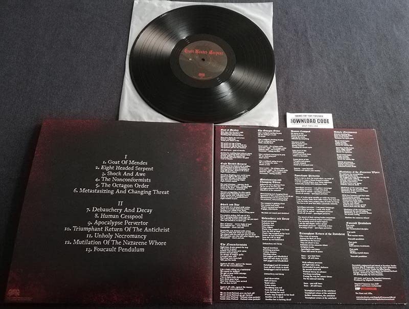 IMPALED NAZARENE - Eight Headed Serpent LP, Vinyl