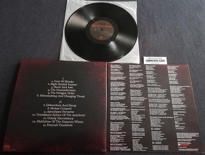 IMPALED NAZARENE - Eight Headed Serpent LP, Vinyl
