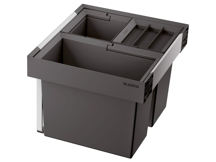 BLANCO FLEXON II low 50/3 | Abfall Müllsystem | für 50 cm breite Unterschränke | zum Einbau in Schub