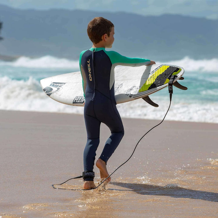 O'Neill Herren Toddler Reactor Ii 2mm Back Zip Full Wetsuit Neoprenanzug 4 Slate/Light Aqua/Ocean, 4