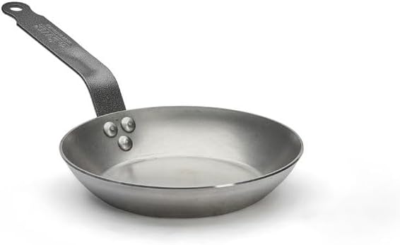 De Buyer - Bratpfanne CARBONE PLUS aus Eisenstahl - 20 cm Durchmesser - 5110.20, 20 cm Durchmesser