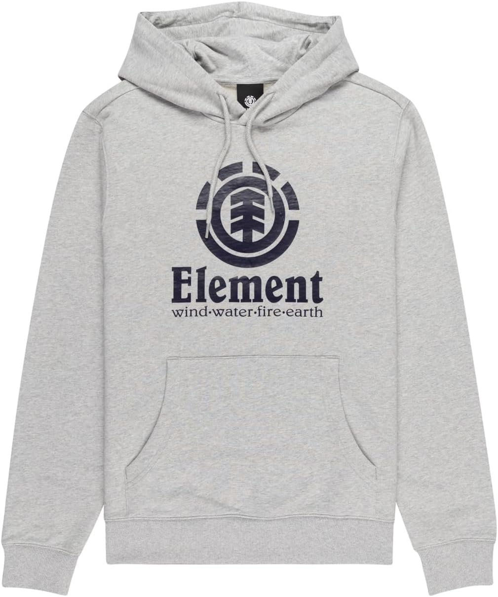 Element Herren Vertikale Kapuze Sweatshirts (1er Pack), S Mid Grey Heather