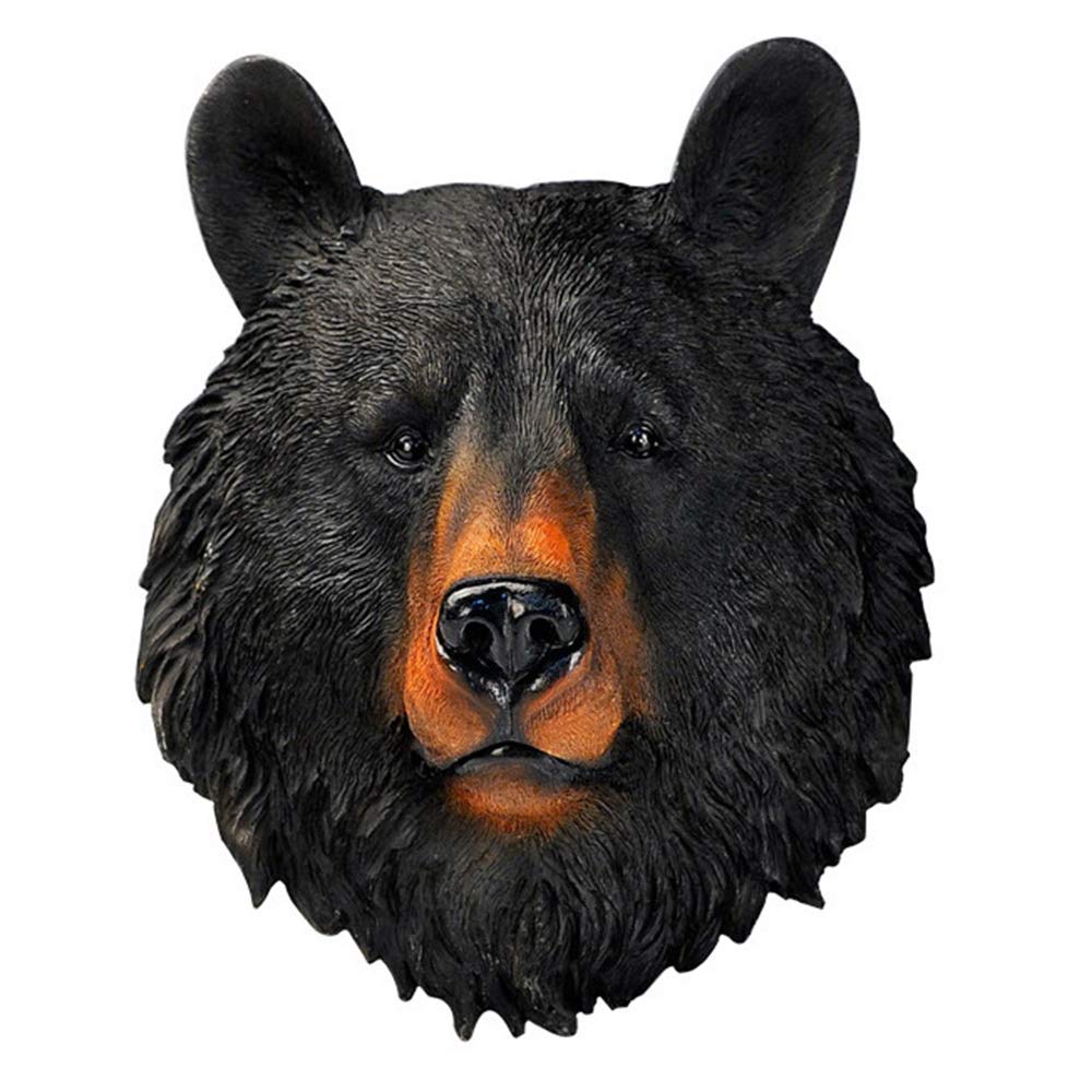 Tierkopf Wanddekoration,Dekorative Skulptur,Bär, Bär