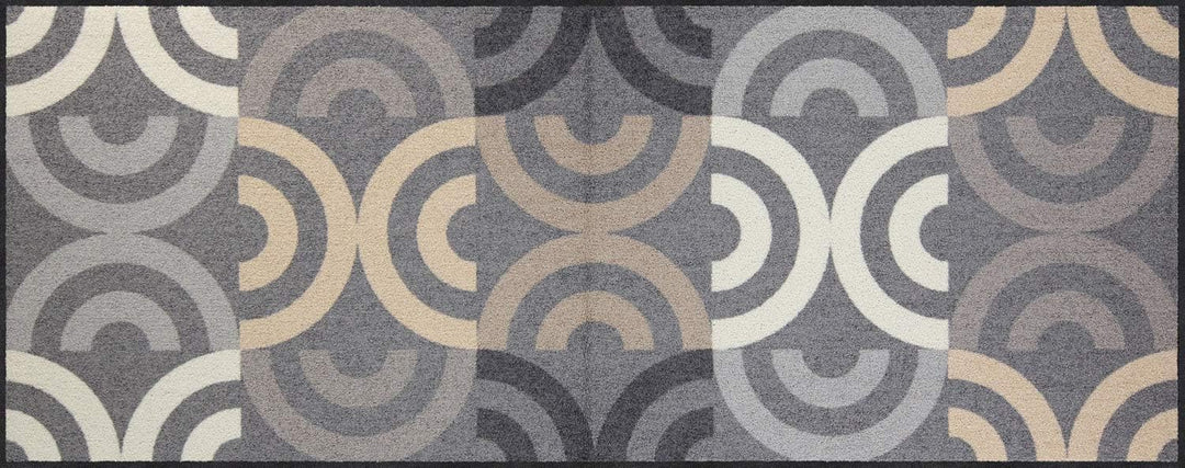 Salonloewe Fussmatte & Eingangsmatte Borrby City-chic in 30x100 cm - Schmutzfangmatte & Fussabtreter