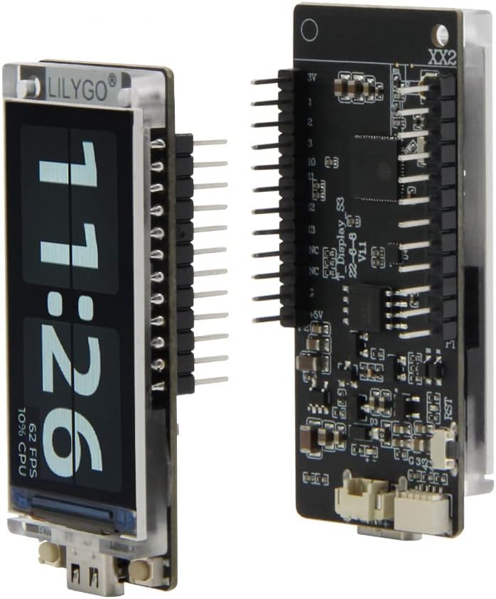 LILYGO T-Display-S3 ESP32-S3 1.9 Zoll ST7789 LCD Display TTGO Entwicklungsboard Lötstiftleiste Versi