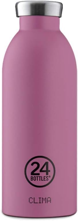 LUND-STOUGAARD 24 Bottles - Clima Bottle 0,5 L - Stone Finish - Mauve (24B529), Mauve