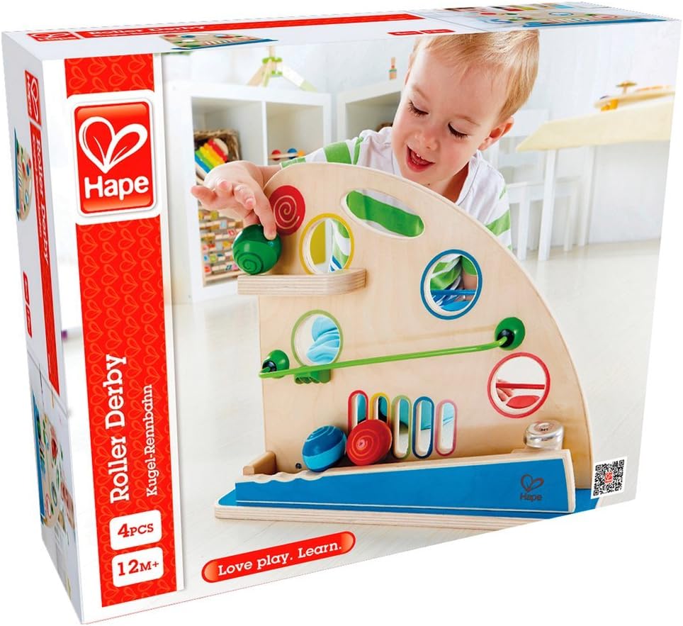 Hape houten leerspel Roller Derby