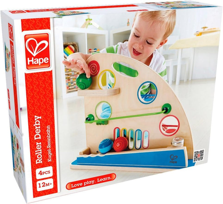 Hape houten leerspel Roller Derby