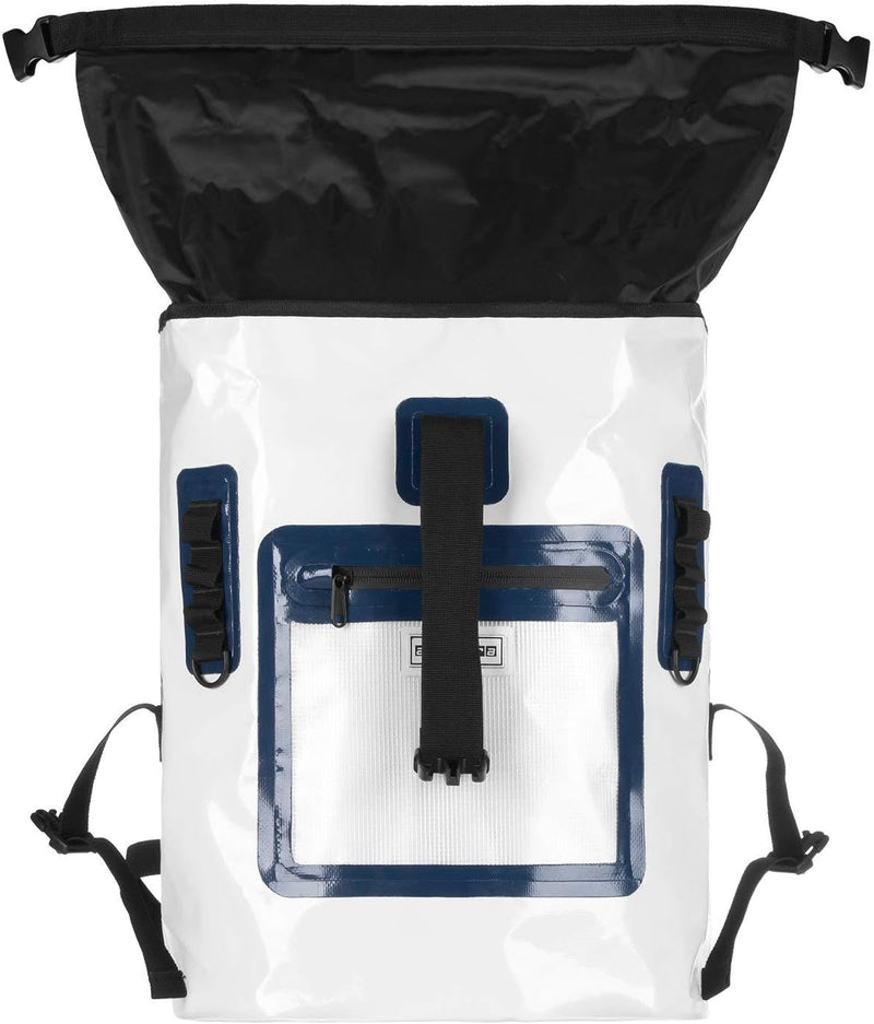 anndora Tarpaulin Rucksack 35 Liter Outdoor Rucksack wasserdicht - Weiss Weiss - 35 Liter, Weiss - 3