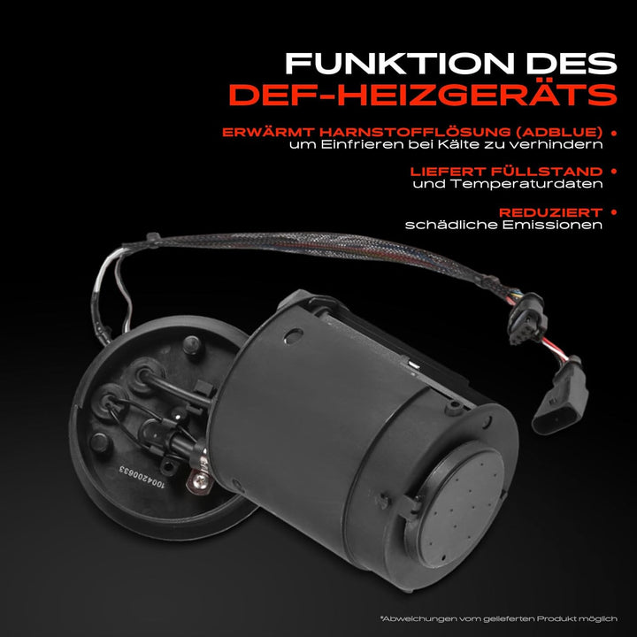 Frankberg Diesel Emissionen Flüssigkeit Heizung für GL-Klasse X166 GL 350 CDI/BlueTEC 4matic 3.0L GL