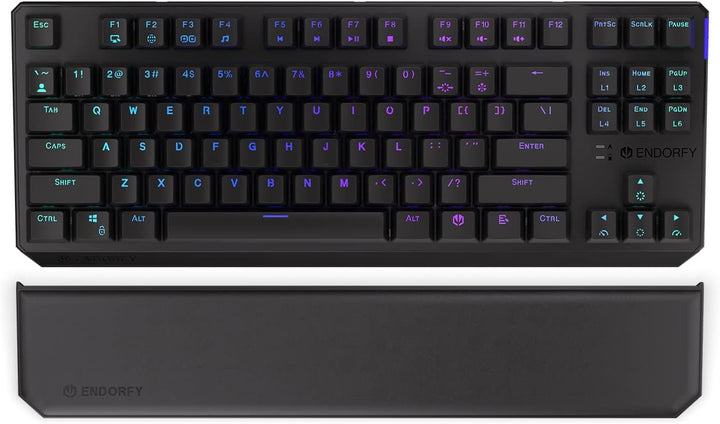 ENDORFY Thock TKL Palm Rest, ENDORFY Thock TKL Serie kompatibel, Magnetische Befestigung, Soft-Touch