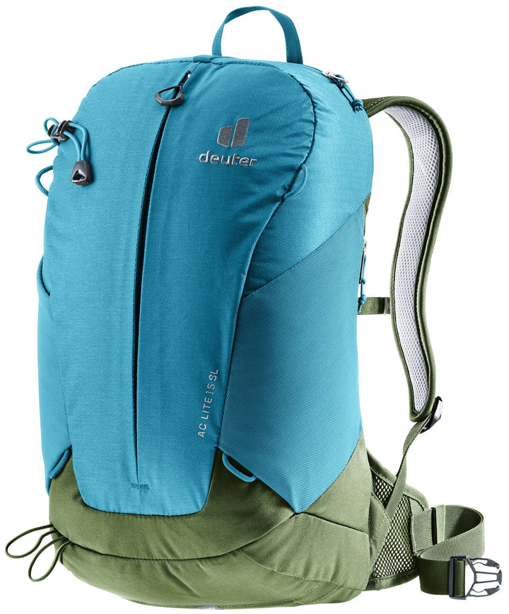 deuter AC Lite 15 SL Damen Wanderrucksack Lagoon-khaki 15 L, Lagoon-khaki 15 L