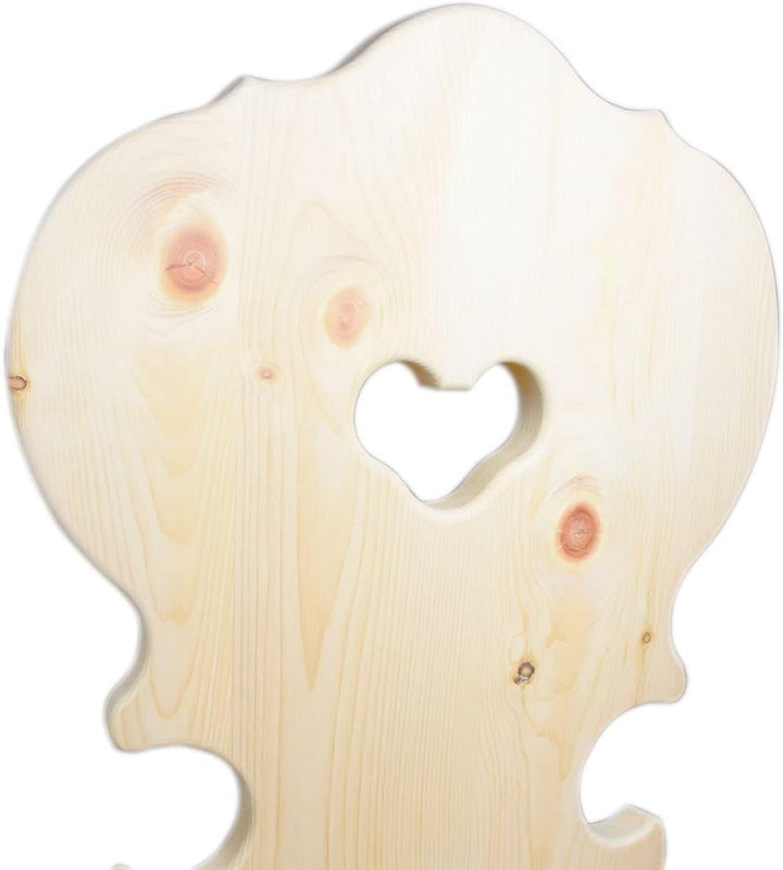 Hochwertiger Bauernstuhl aus 100% Zirbenholz - Traditioneller Holzstuhl – Landhausstuhl- Sitzhöhe: 4