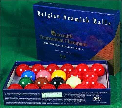 Kugelsatz Aramith Snooker Tournament TV 52,4mm