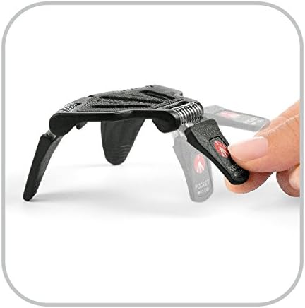 Manfrotto MP3-BK Pocket Tischstativ Grösse L schwarz schwarz Grande Stativ, schwarz Grande Stativ