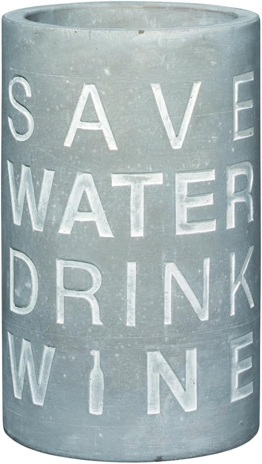 Räder Vino Beton Weinkühler Save Water Drink Wine