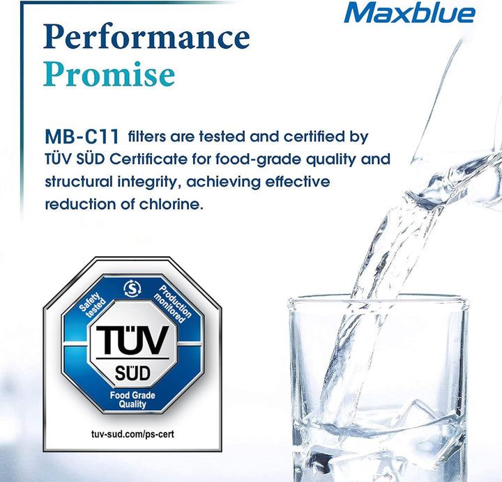 Maxblue Kaffee Wasserfilter, Ersatz für De'Longhi® DLSC002 9310926 SER3017 5513292811 Inklusive Vers