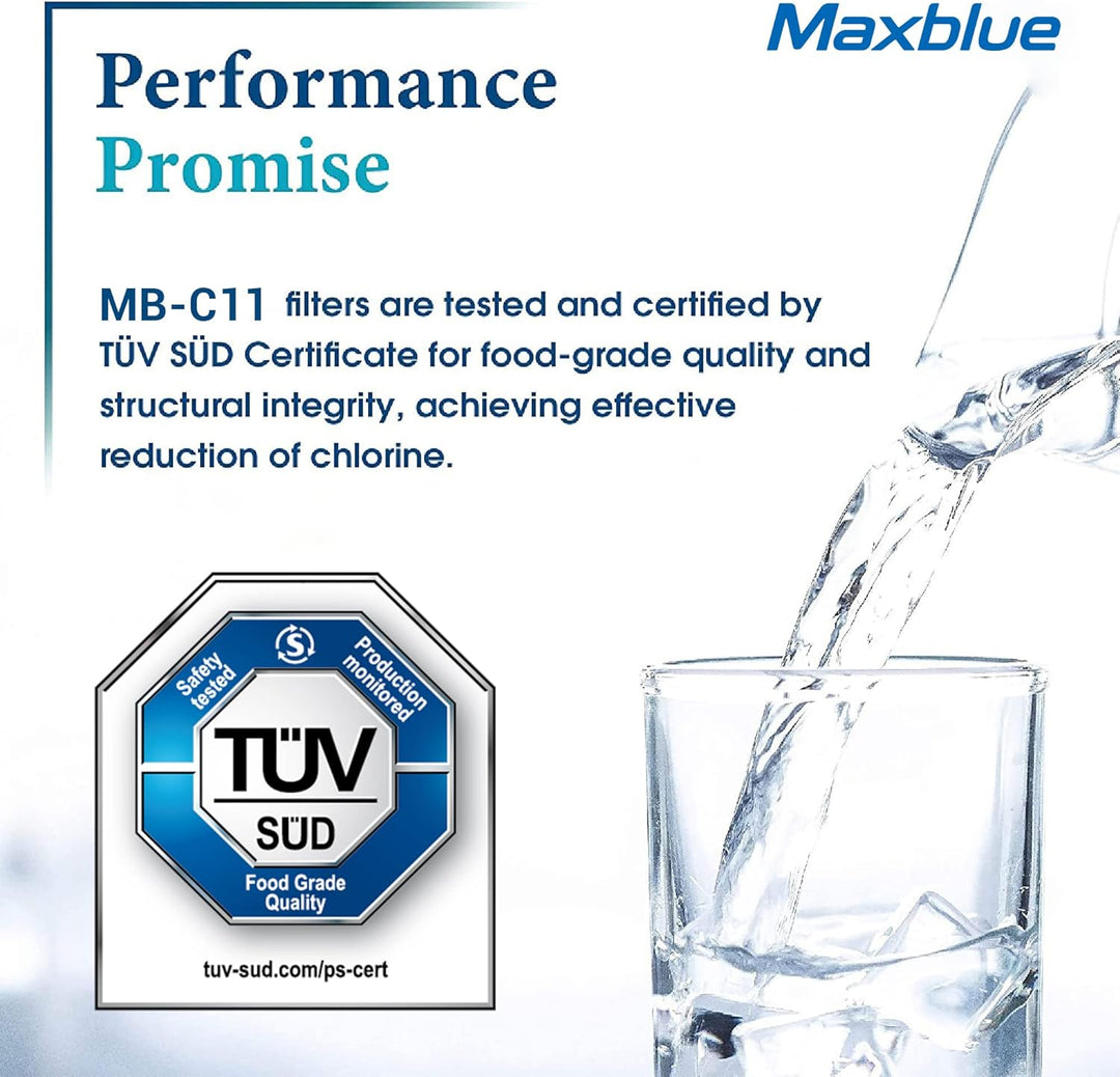 Maxblue Kaffee Wasserfilter, Ersatz für De'Longhi® DLSC002 9310926 SER3017 5513292811 Inklusive Vers