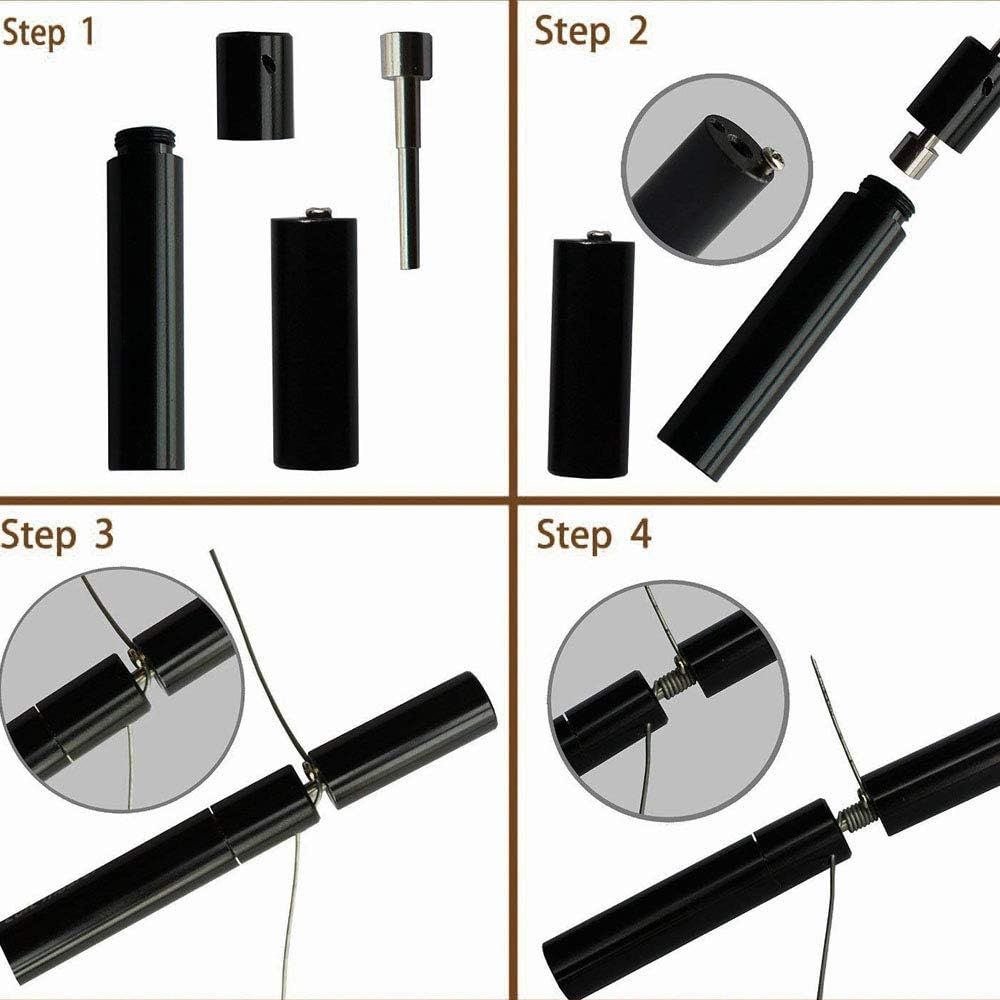 Leeko Spule DIY Werkzeug Kit V3, Wickelzubehör-Set mit Wickelhilfe (V4) /Mini Ohm Reader/Pinzette/Hi