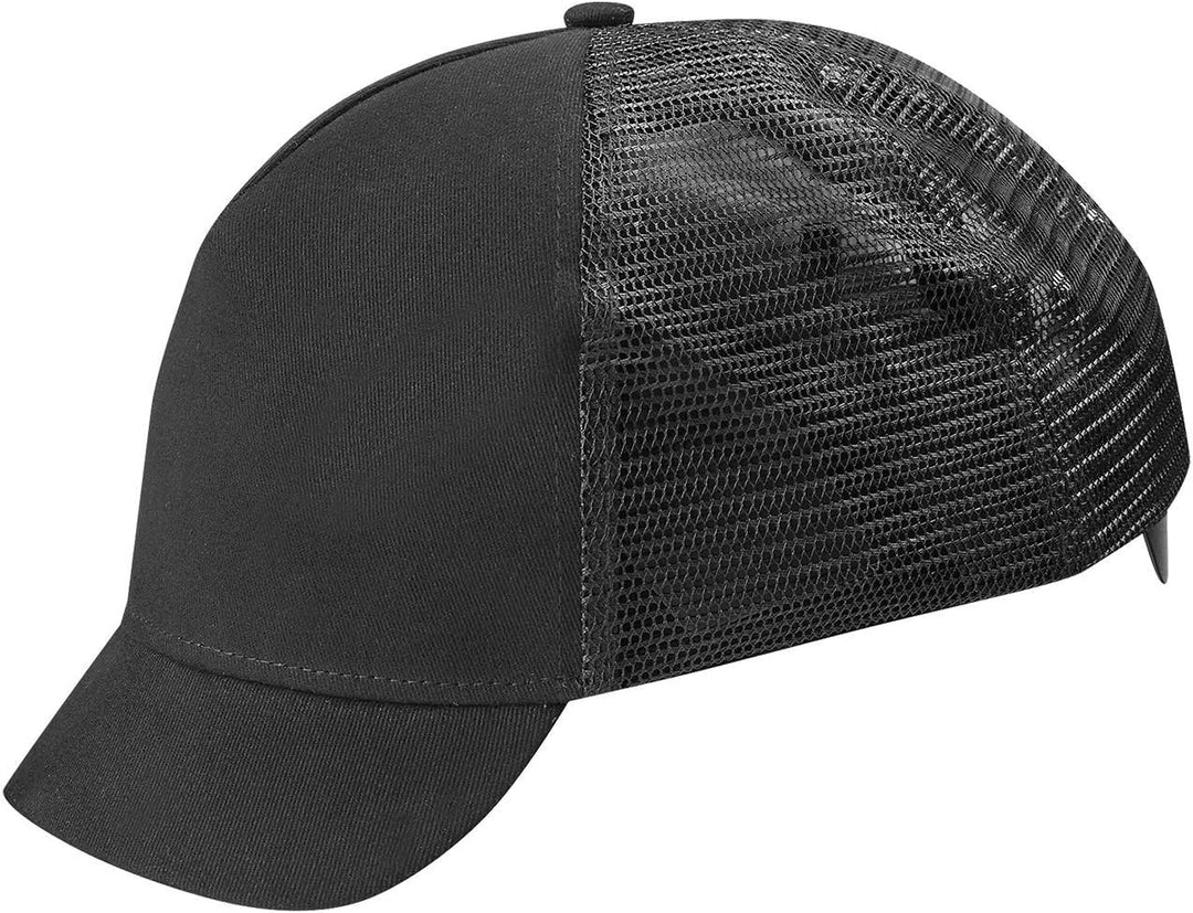 Uvex U-Cap Vent Mesh Anstosskappe - Kurzer Schirm - Schwarz - 60-63 cm, 60-63 cm