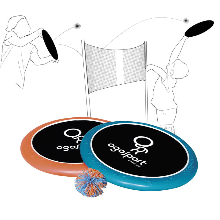 Schildkröt Ogo Sport Set, 2 Ogo Softdiscs Ø29cm, 1 Ball, Standardgrösse, der beliebte Spiel-Klassike